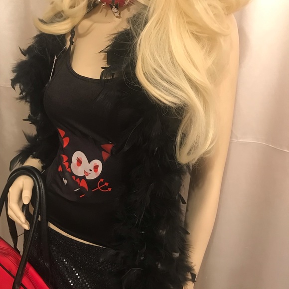 Vintage y2k kuromi corset 👿and chocker set❤️ - Picture 10 of 16